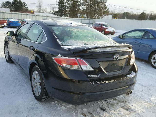 1YVHP82AX95M39798 - 2009 MAZDA 6 I BLACK photo 3