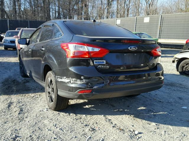 1FADP3F2XDL378585 - 2013 FORD FOCUS SE BLACK photo 3