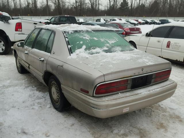 1G4CW52K3TH604229 - 1996 BUICK PARK AVENU TAN photo 3