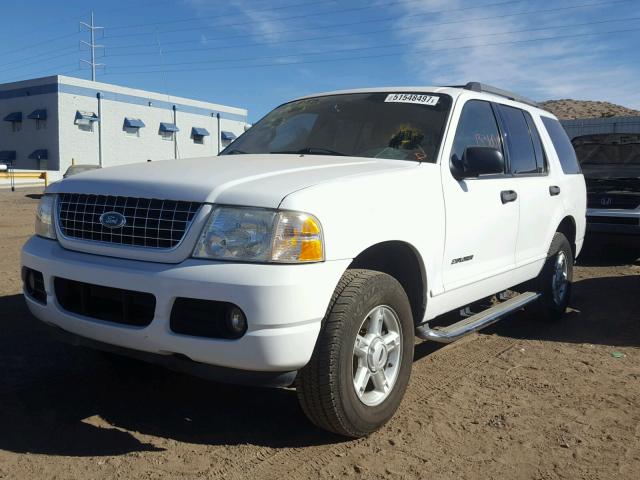 1FMZU73K25ZA45778 - 2005 FORD EXPLORER X WHITE photo 2