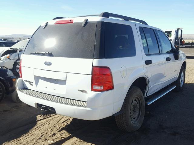 1FMZU73K25ZA45778 - 2005 FORD EXPLORER X WHITE photo 4