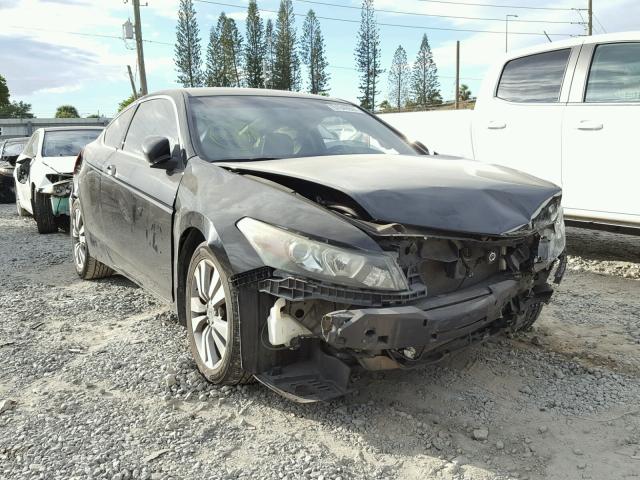 1HGCS1B86AA003143 - 2010 HONDA ACCORD EXL BLACK photo 1