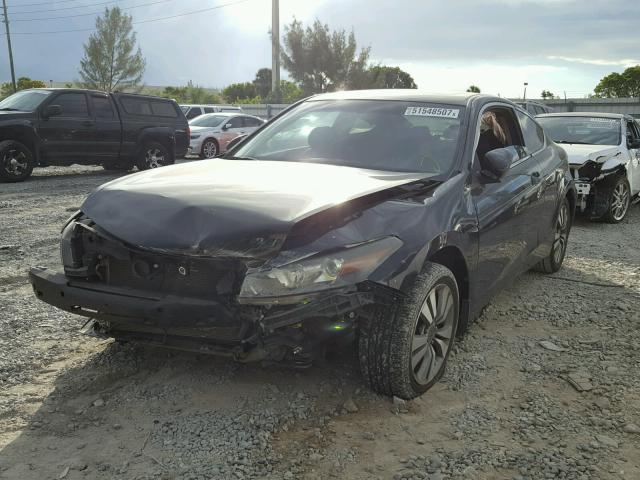 1HGCS1B86AA003143 - 2010 HONDA ACCORD EXL BLACK photo 2