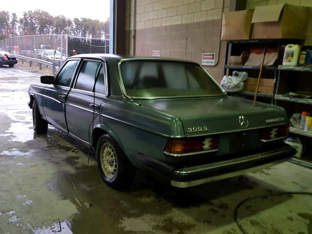 WDBAB33A6EA059896 - 1984 MERCEDES-BENZ 300 DT GREEN photo 3