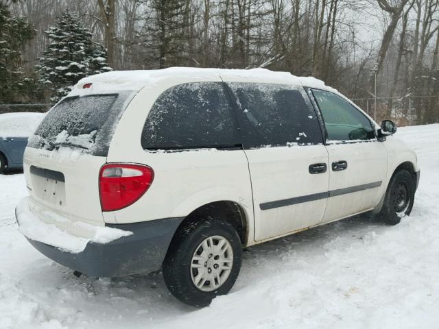 1D4GP25B06B718969 - 2006 DODGE CARAVAN SE WHITE photo 4