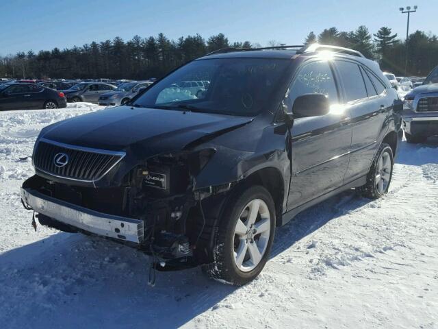 2T2HA31U04C012837 - 2004 LEXUS RX 330 BLACK photo 2