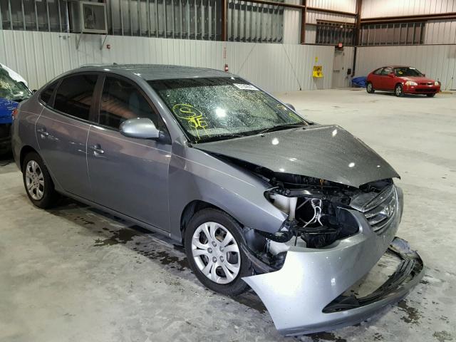 KMHDU4AD8AU178291 - 2010 HYUNDAI ELANTRA BL GRAY photo 1