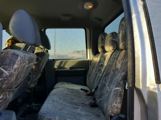 1FD8W3HT4EEA32134 - 2014 FORD F350 SUPER GRAY photo 6