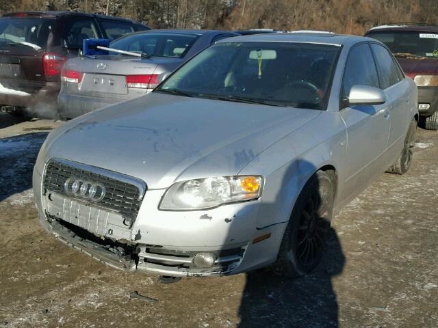 WAUDF78E66A122886 - 2006 AUDI A4 2.0T QU GRAY photo 2