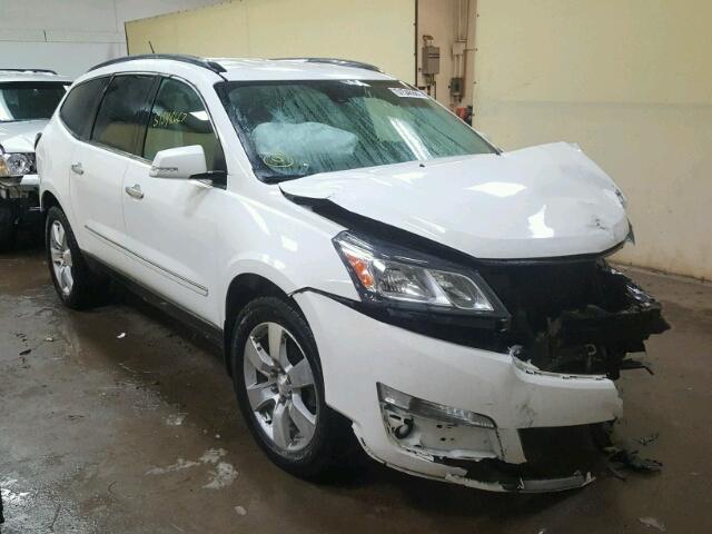 1GNKVJKD1EJ166634 - 2014 CHEVROLET TRAVERSE L WHITE photo 1