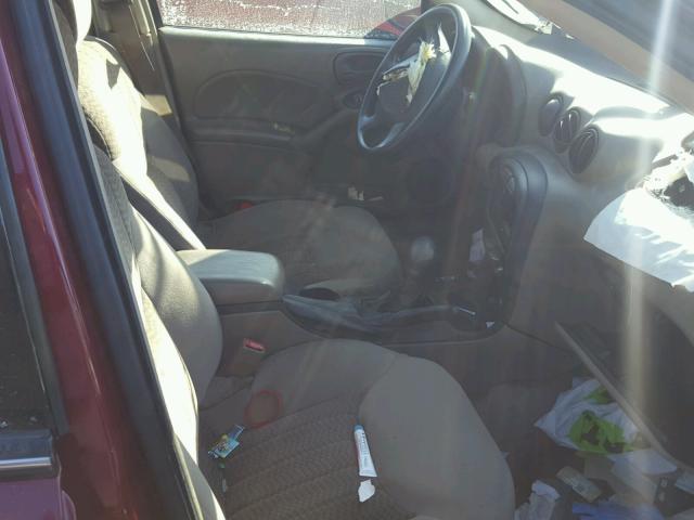 1G2NE52E35M246445 - 2005 PONTIAC GRAND AM S ბურგუნდია ფოტო 5