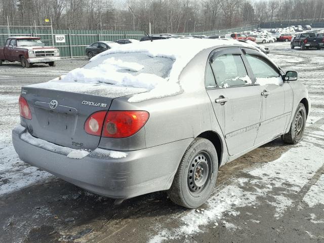 2T1BR32E35C479990 - 2005 TOYOTA COROLLA CE GRAY photo 4