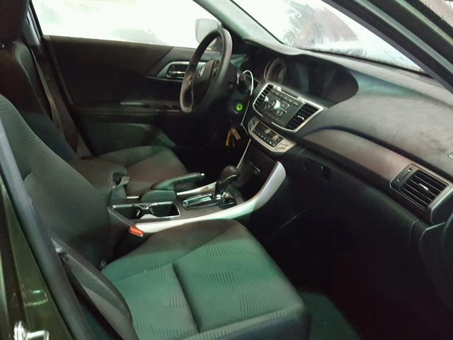 1HGCR2F34EA146291 - 2014 HONDA ACCORD LX GRAY photo 5