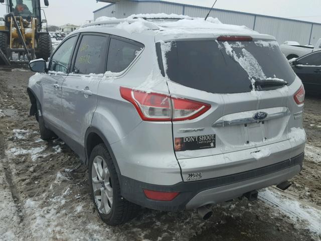 1FMCU0J92EUA74739 - 2014 FORD ESCAPE TIT SILVER photo 3