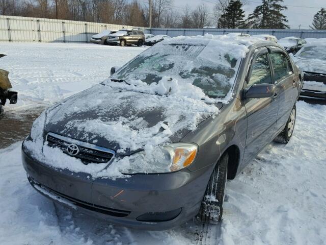 2T1BR32E95C497247 - 2005 TOYOTA COROLLA CE GRAY photo 2