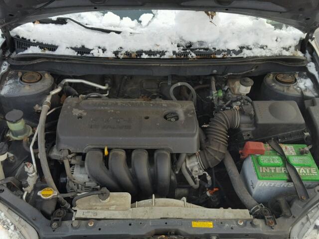 2T1BR32E95C497247 - 2005 TOYOTA COROLLA CE GRAY photo 7