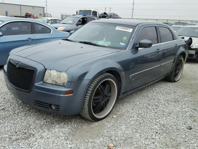 2C3KA53G96H112462 - 2006 CHRYSLER 300 TOURIN BLUE photo 2