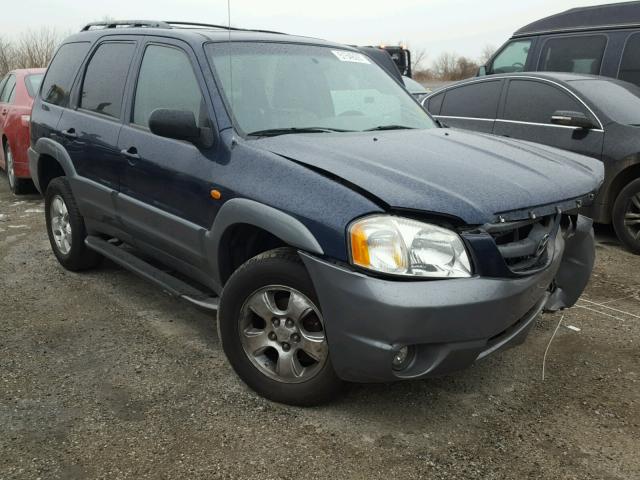 4F2YU08142KM34918 - 2002 MAZDA TRIBUTE LX BLUE photo 1