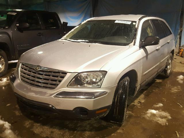 2A4GM684X6R693536 - 2006 CHRYSLER PACIFICA T SILVER photo 2