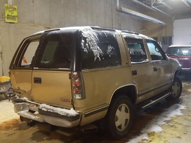 1GKEK13R7XJ790034 - 1999 GMC DENALI TAN photo 4