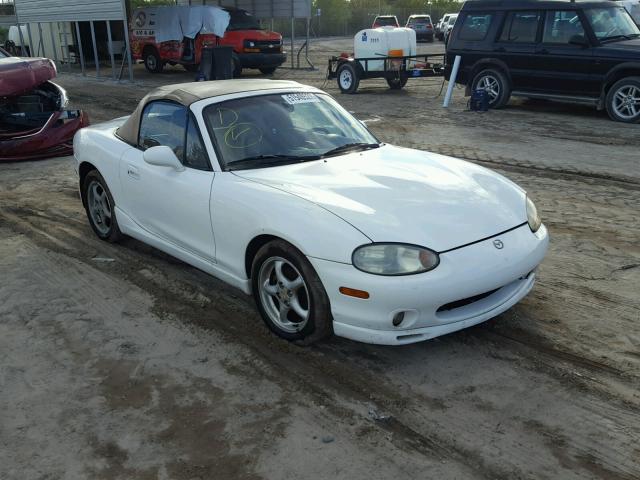 JM1NB3537X0126693 - 1999 MAZDA MX-5 MIATA WHITE photo 1