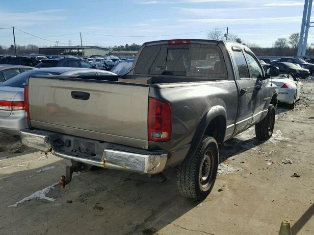 3D7KU28D53G755571 - 2003 DODGE RAM 2500 S BLACK photo 4