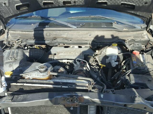 3D7KU28D53G755571 - 2003 DODGE RAM 2500 S BLACK photo 7