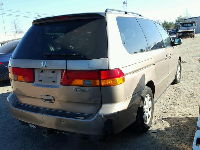 5FNRL18963B012103 - 2003 HONDA ODYSSEY EX GOLD photo 4