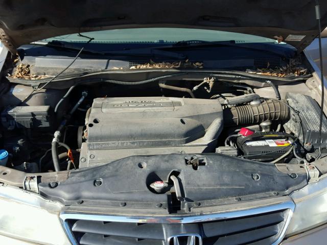 5FNRL18963B012103 - 2003 HONDA ODYSSEY EX GOLD photo 7