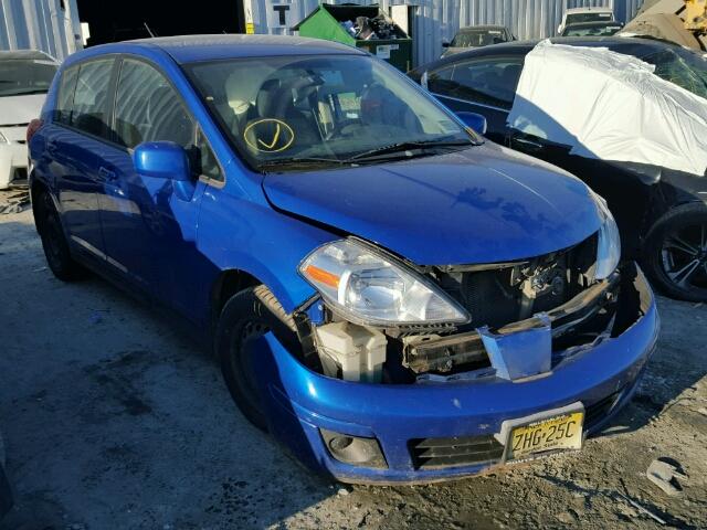 3N1BC13E69L500521 - 2009 NISSAN VERSA S BLUE photo 1