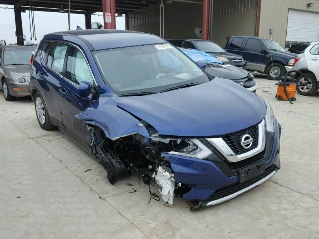 JN8AT2MT7HW134738 - 2017 NISSAN ROGUE S BLUE photo 1