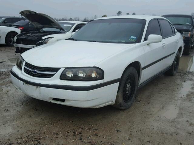 2G1WF55KXY9242210 - 2000 CHEVROLET IMPALA WHITE photo 2