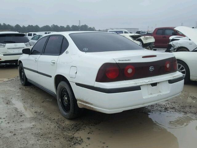 2G1WF55KXY9242210 - 2000 CHEVROLET IMPALA WHITE photo 3