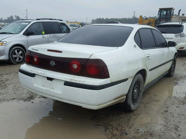 2G1WF55KXY9242210 - 2000 CHEVROLET IMPALA WHITE photo 4