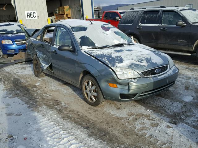 1FAFP34N75W313294 - 2005 FORD FOCUS ZX4 GREEN photo 1