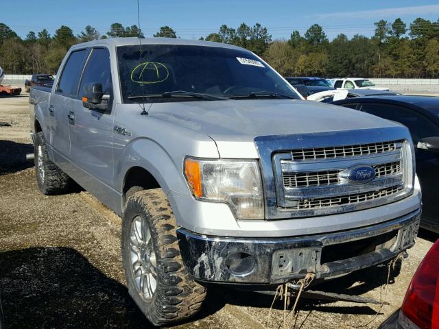 1FTFW1EF7DKG18700 - 2013 FORD F150 SUPER SILVER photo 1