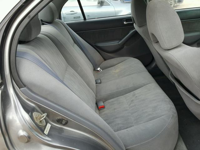 2HGES16564H530551 - 2004 HONDA CIVIC LX GRAY photo 6