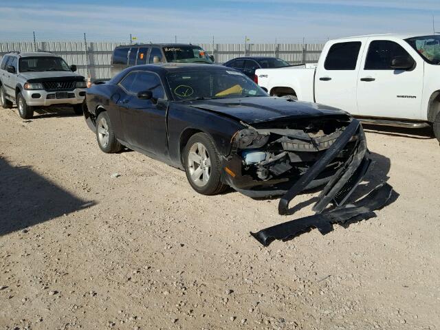 2B3CJ4DGXBH543168 - 2011 DODGE CHALLENGER BLACK photo 1