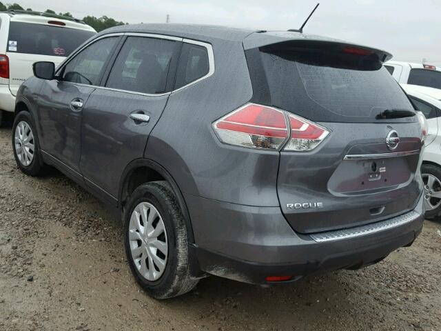 5N1AT2MT7FC908668 - 2015 NISSAN ROGUE S GRAY photo 3