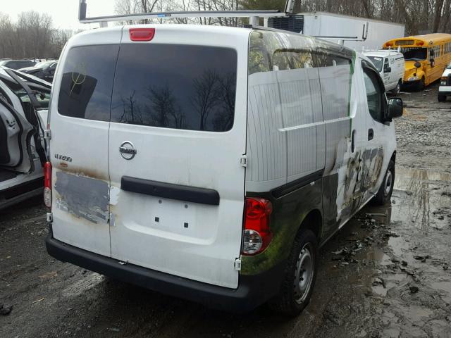 3N6CM0KN8EK702395 - 2014 NISSAN NV200 2.5S WHITE photo 4