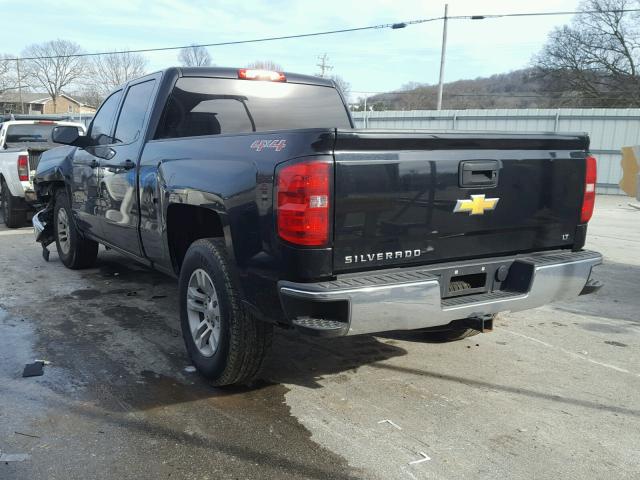 3GCUKREC6EG514294 - 2014 CHEVROLET SILVERADO BLACK photo 3