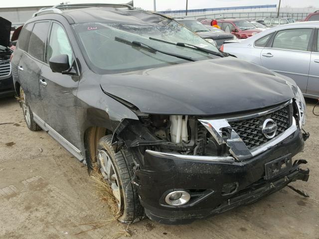 5N1AR2MM5DC666564 - 2013 NISSAN PATHFINDER BLACK photo 1