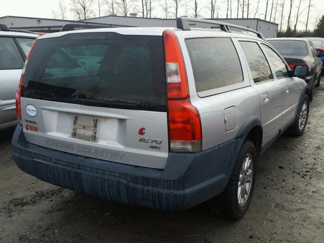 YV1SZ59H541131097 - 2004 VOLVO XC70 SILVER photo 4