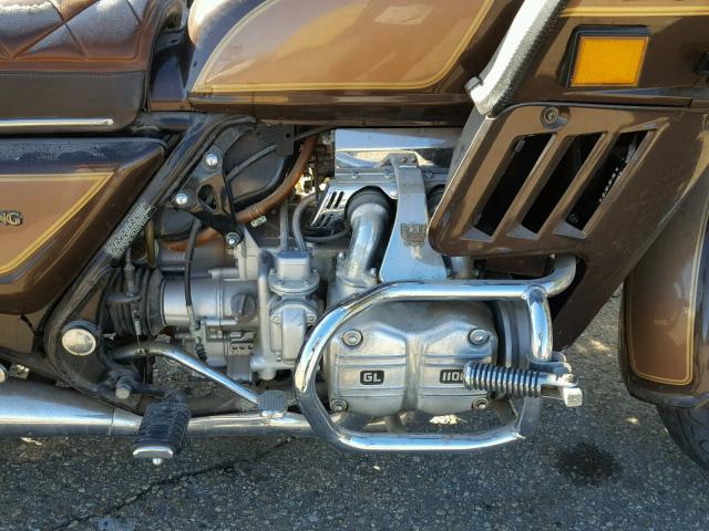 1HFSC0222DA326788 - 1983 HONDA GL1100 A BROWN photo 7