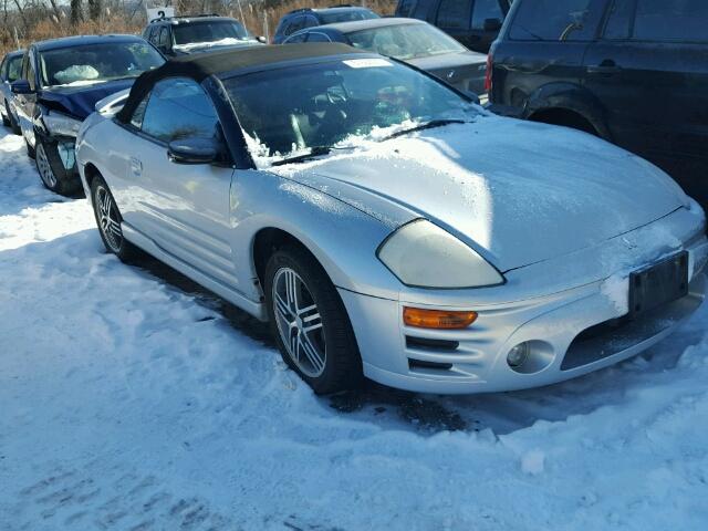 4A3AE75HX3E133947 - 2003 MITSUBISHI ECLIPSE SP SILVER photo 1