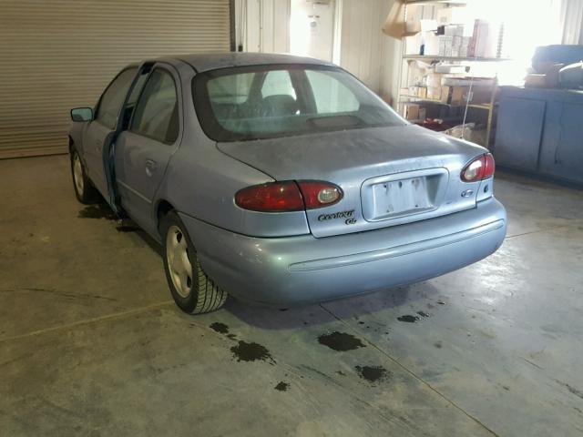 3FALP6539TM120563 - 1996 FORD CONTOUR GL 蓝色 照片 3