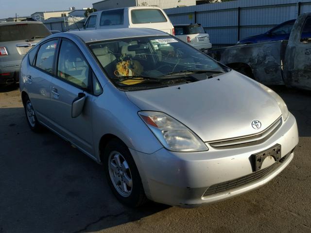 JTDKB22U553016098 - 2005 TOYOTA PRIUS SILVER photo 1