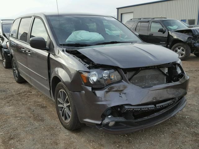 2C4RDGEG2GR330359 - 2016 DODGE GRAND CARA GRAY photo 1