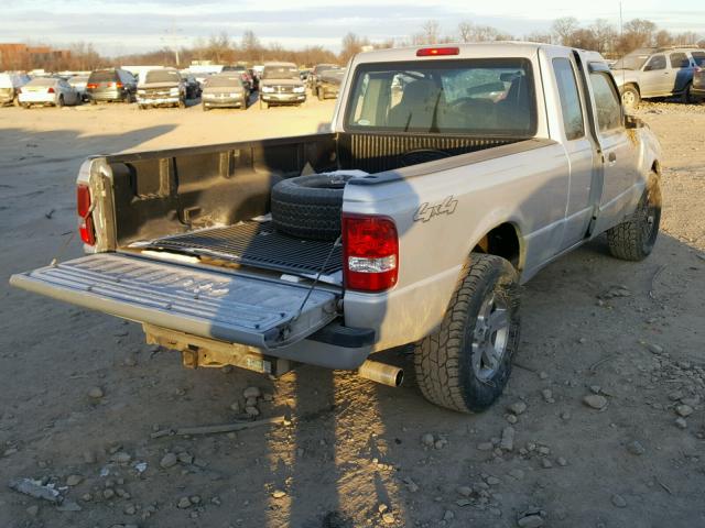 1FTZR45E76PA76999 - 2006 FORD RANGER SUP SILVER photo 4