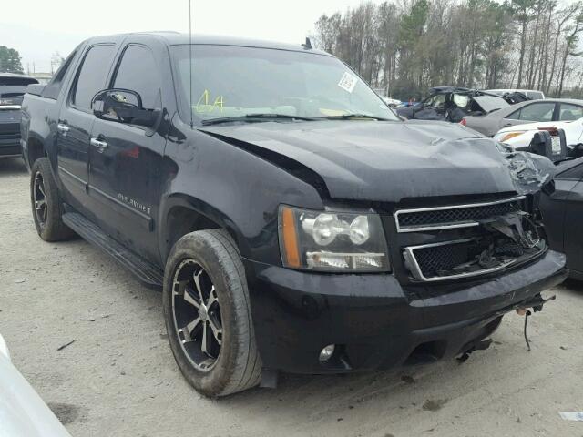 3GNEC12047G210694 - 2007 CHEVROLET AVALANCHE BLACK photo 1